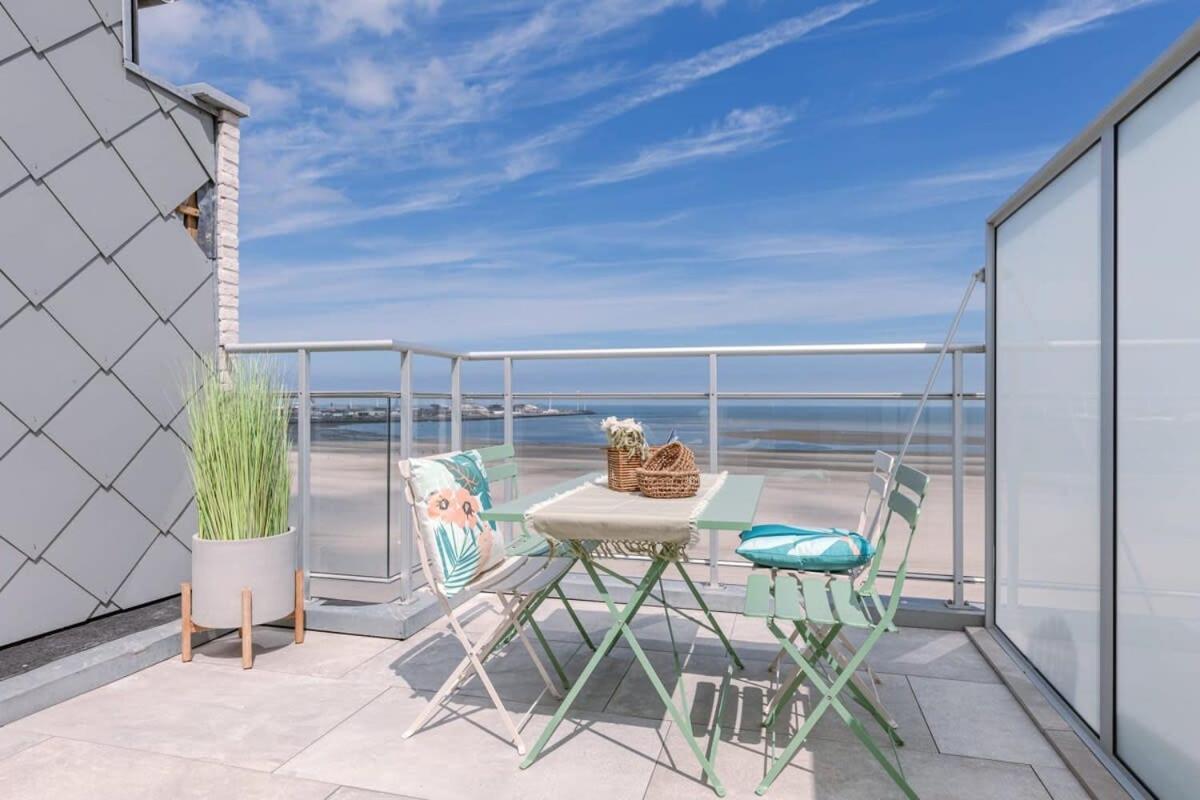 Huswell - Stunning Seafront Apartment นอคเคอ-เฮสท์ ภายนอก รูปภาพ