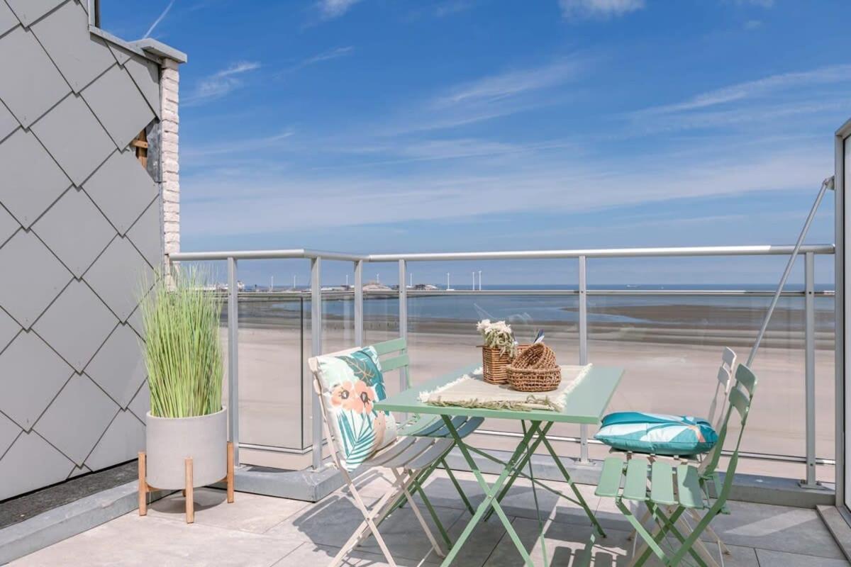 Huswell - Stunning Seafront Apartment นอคเคอ-เฮสท์ ภายนอก รูปภาพ